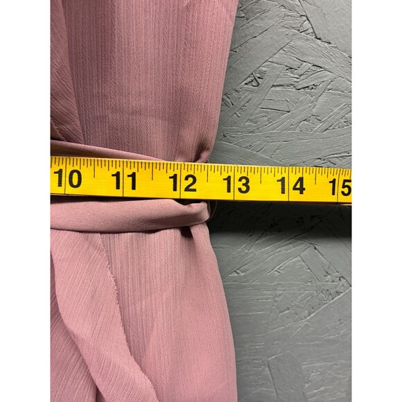 White by Vera Wang Women’s 2 Quartz Pink One Shoulder Ruffle Formal Dress NWT - Picture 7 of 15